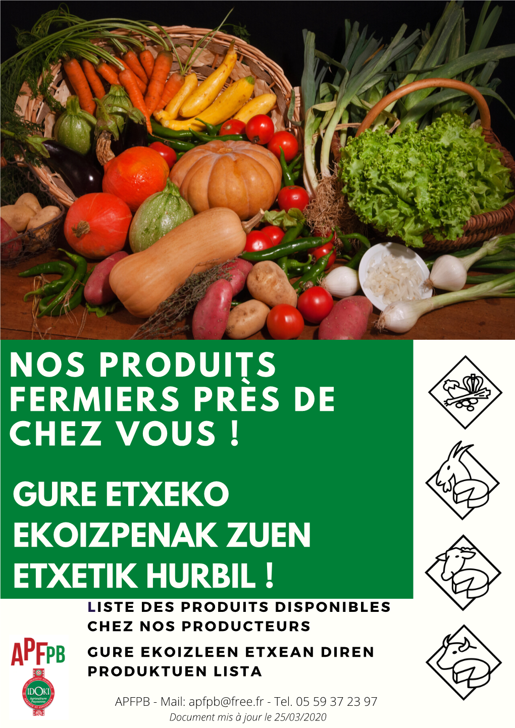 Nos Produits Fermiers Près De Chez Vous ! Gure