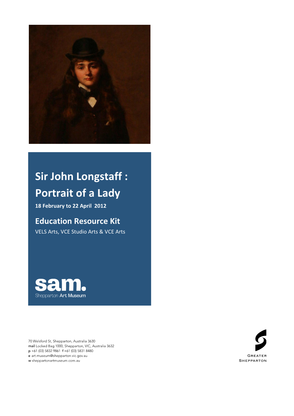 Sir John Longstaff : Portrait of a Lady 18 February to 22 April 2012