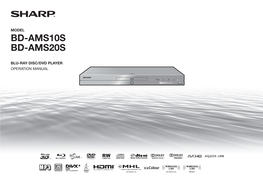 BD-AMS10/20S Operation-Manual GB