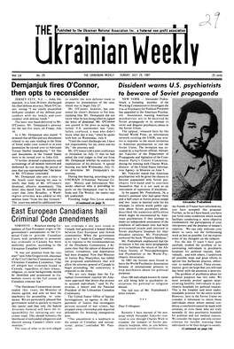 The Ukrainian Weekly 1987, No.29