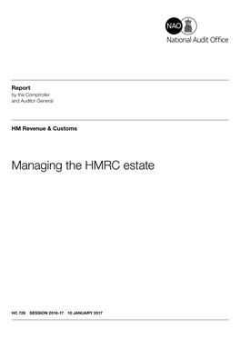 Managing the HMRC Estate