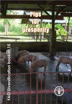 Pigs for Prosperity )$2'LYHUVLÀFDWLRQERRNOHW Diversification Booklet Number 15
