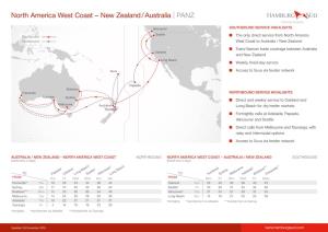 North America West Coast – New Zealand / Australia | PANZ