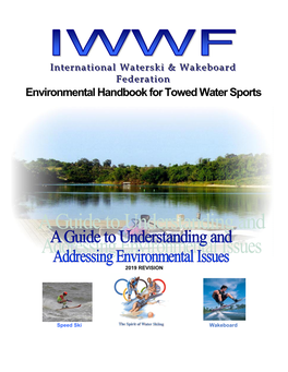 Environmental Handbook for Towed Water Sports