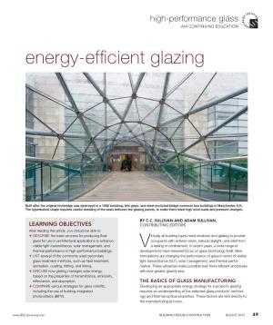Energy-Efficient Glazing