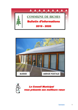 2019/2020, 5 Élèves De BICHES Fréquentent Le Collège Des Deux Rivières