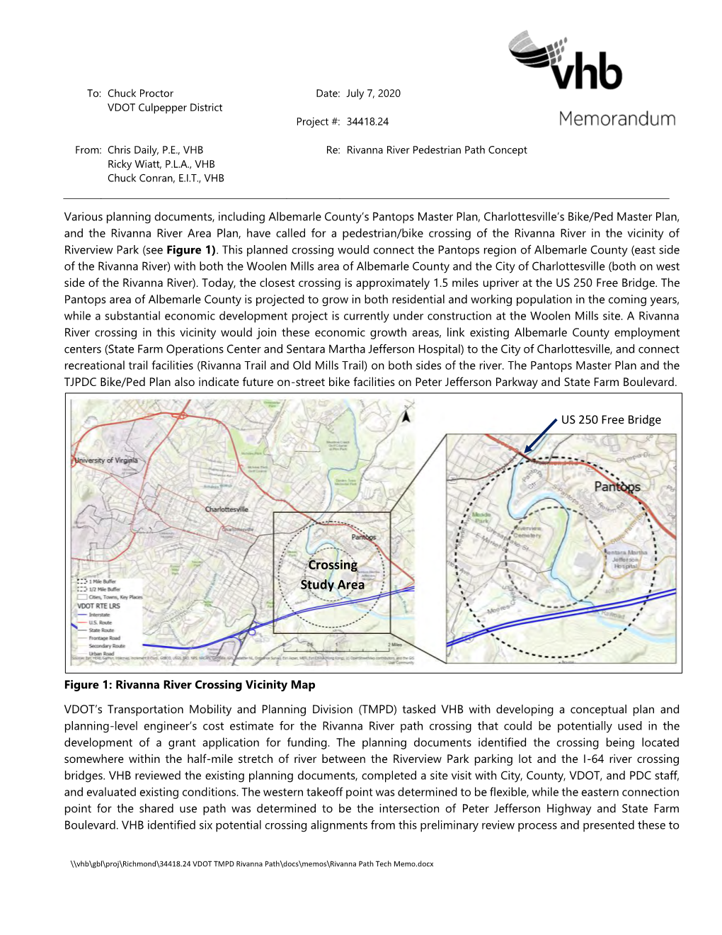 Rivanna Path Tech Memo.Docx