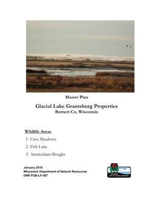 Glacial Lake Grantsburg Properties Burnett Co, Wisconsin
