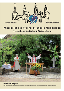 Pfarrbrief Der Pfarrei St. Maria Magdalena