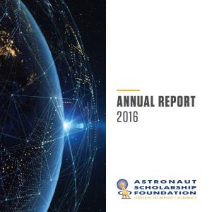 Annual Report 2016 History of Asf