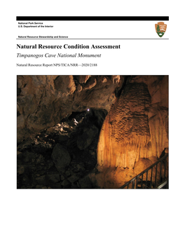 Natural Resource Condition Assessment: Timpanogos Cave National Monument
