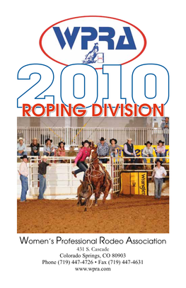 Roping Division