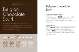 Belgian Chocolate Swirl