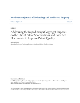 Northwestern Journal of Technology and Intellectual Property