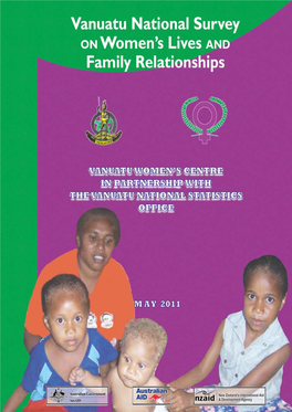 Vanuatu National Survey on Women's Lives and Family Relationships
