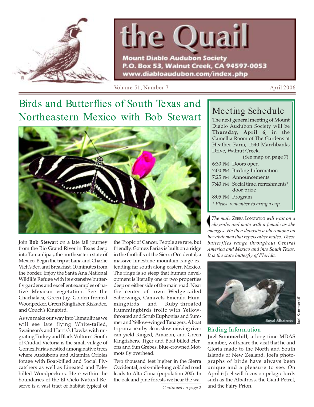 Birds and Butterflies of South Texas and Northeastern Mexico with Bob