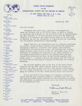 Letter, January 24, 1957
