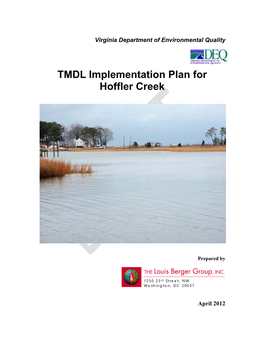 TMDL Implementation Plan for Hoffler Creek