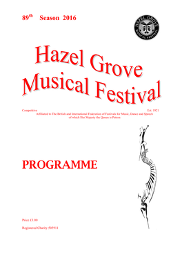 Hazel Grove Musical Festival Committee