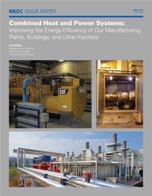 Combined Heat and Power Systems (PDF)