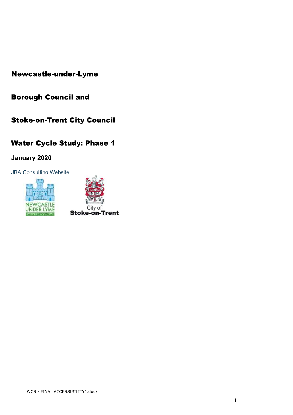 Newcastle Under Lyme Borough Council and Stoke-On-Trent City