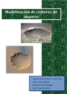 Modelización De Cráteres De Impacto