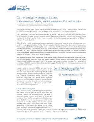 Commercial Mortgage Loans
