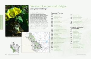 Western Coulee and Ridges Ecological Landscape