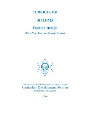 Diploma in Fashion Design 2016.Pdf