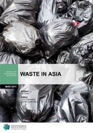 Waste in Asia