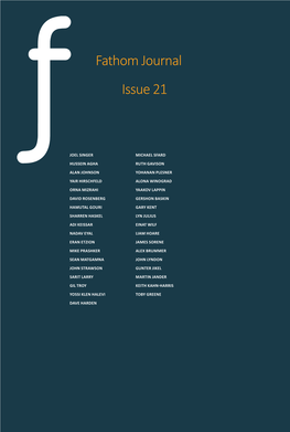 Fathom Journal Issue 21