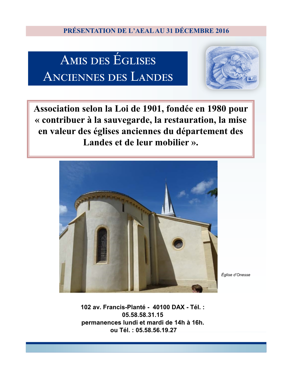 Amis Des Églises Anciennes Des Landes