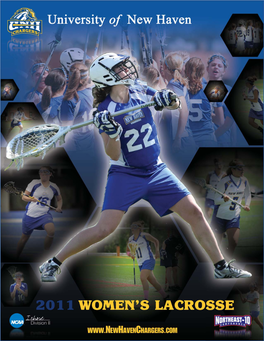 2011 New Haven Women's Lacrosse Media Guide.Indd