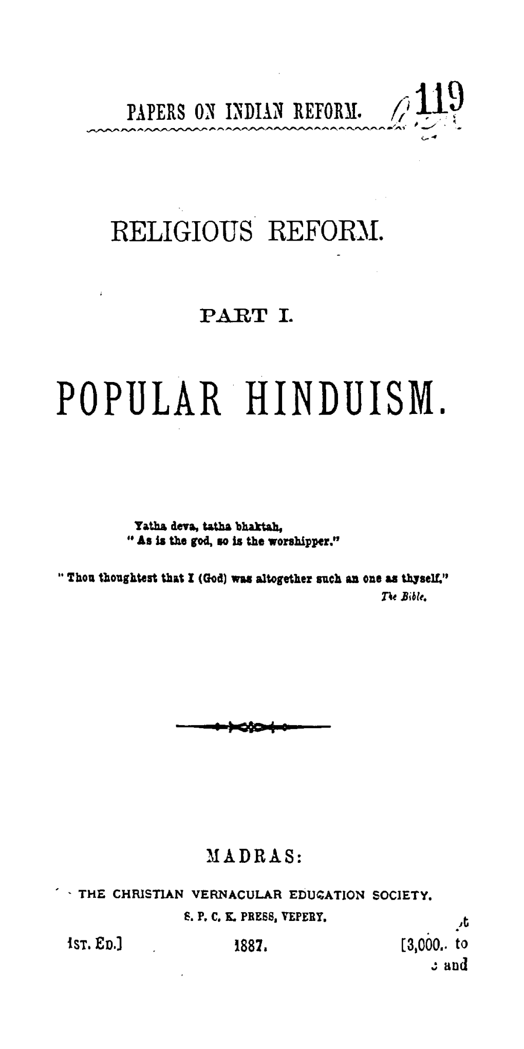 Popular Hinduism