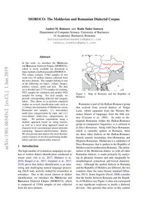 MOROCO: the Moldavian and Romanian Dialectal Corpus