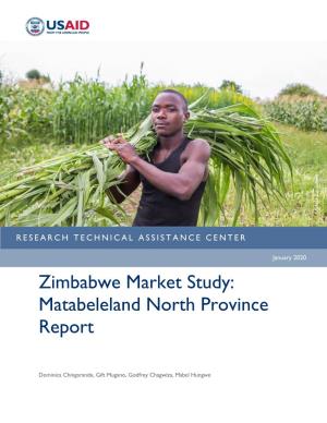 Zimbabwe Market Study: Matabeleland North Province Report