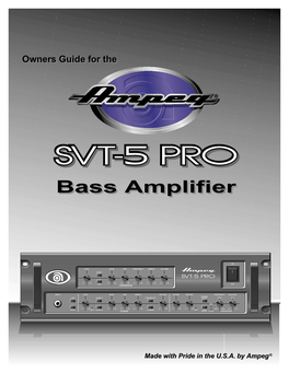 Bass Amplifieramplifier