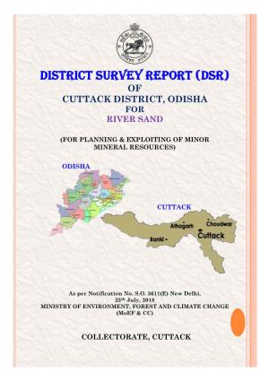 Cuttack District, Odisha for River Sand