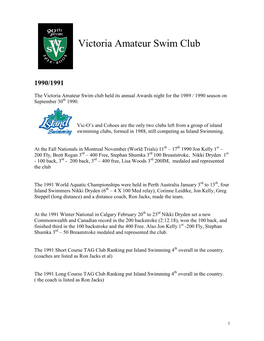 Victoria Amateur Swim Club
