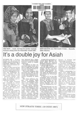 New Straits Times. (10 Ogos 1997)