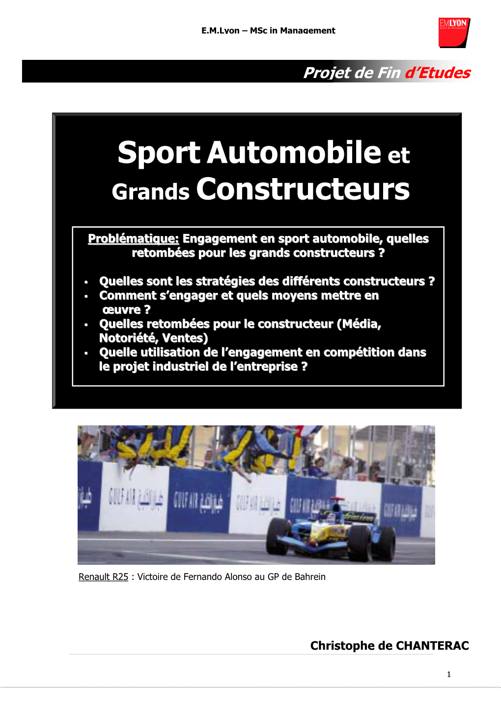 Sport Automobile Grands Constructeurs