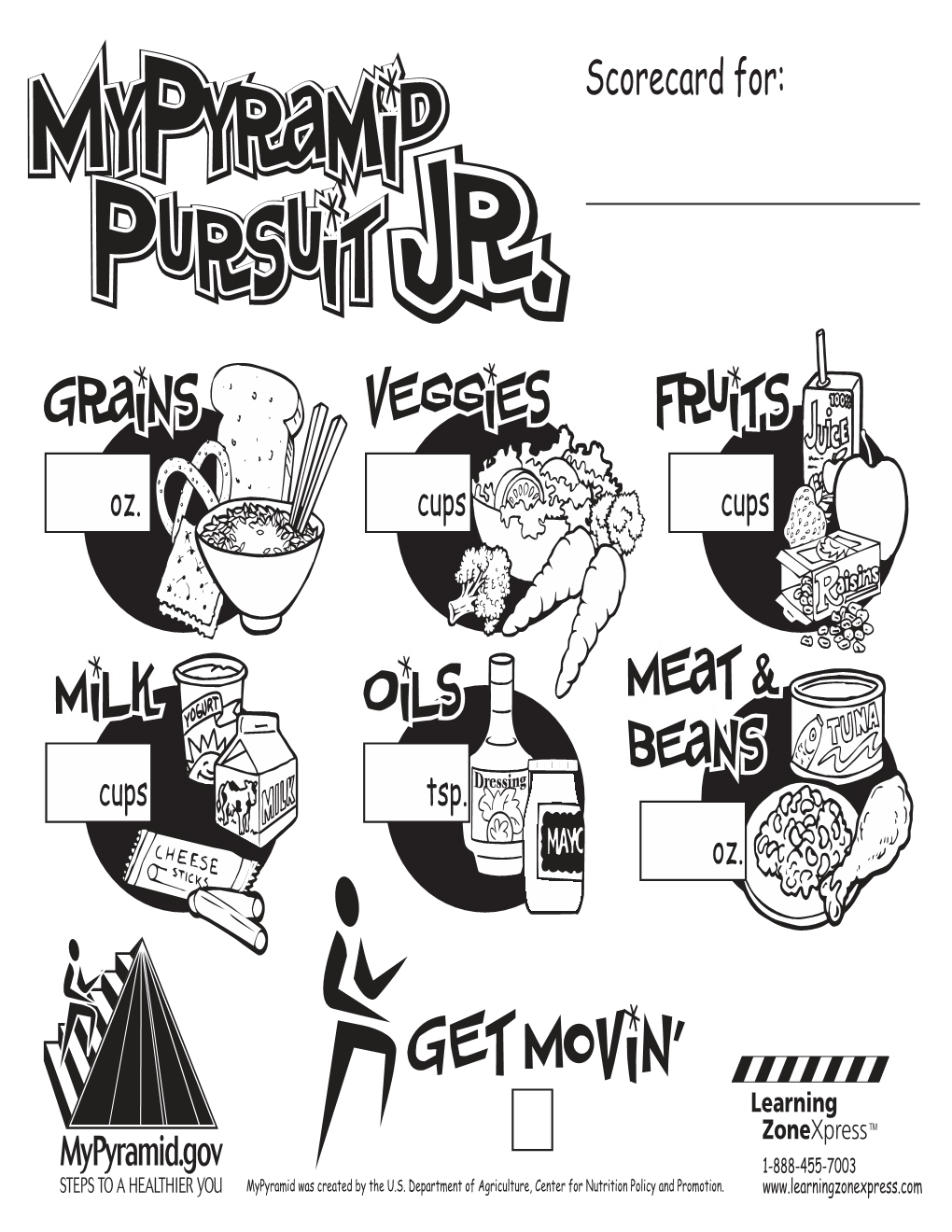 5103 Mypyramid JR Scorecard