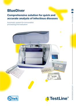 Bluediver Comprehensive Solution for Quick and Accurate Analysis of Infectious Diseases