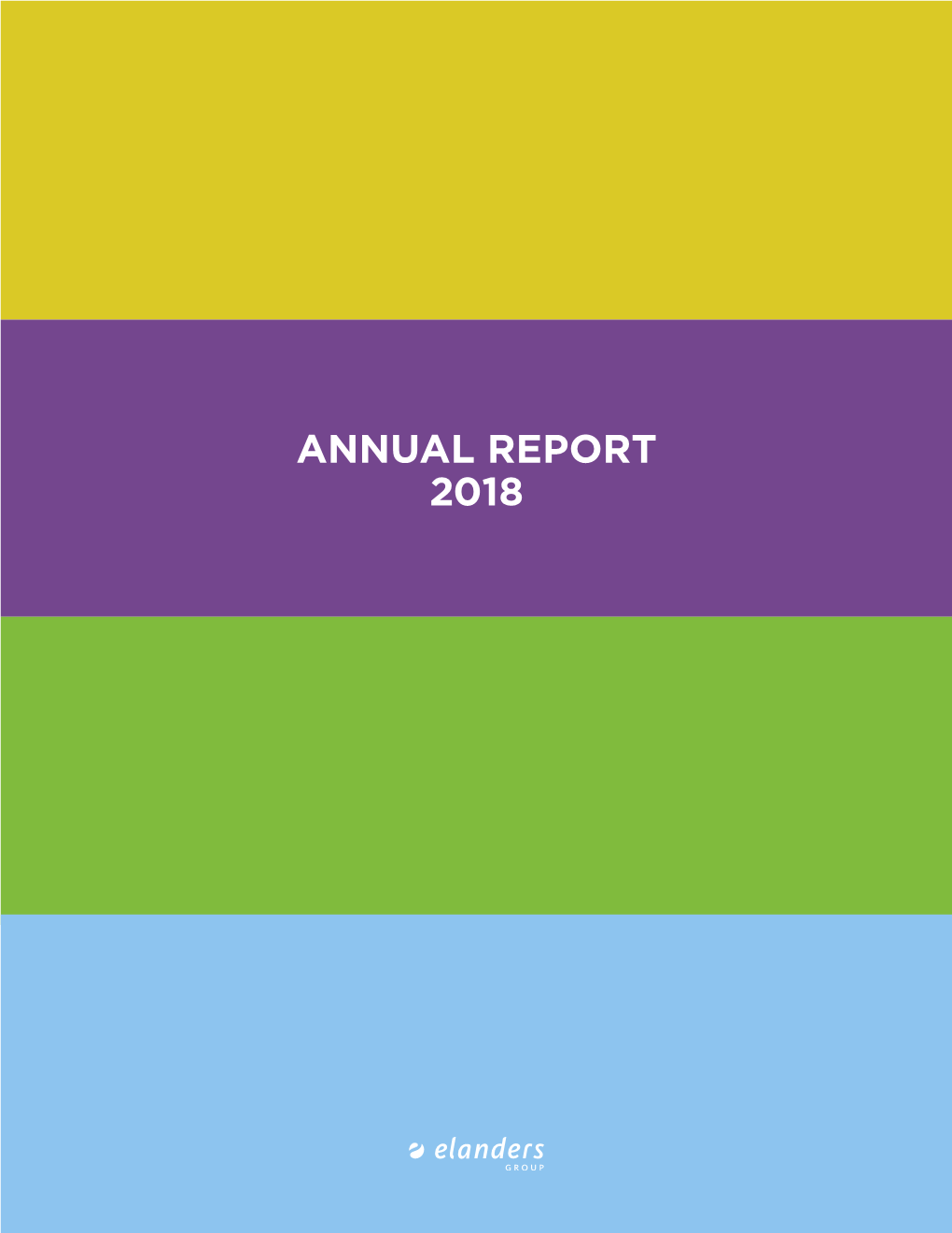 Elanders 2018 Annual Report