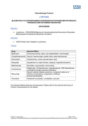 Prednisolone-Rituximab-Vincristine (Rpacebom)