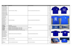 ITEM DESCRIPTION Material Specification QTY 1 B.Polo Shirt (L