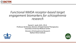 (NMDA) Receptor Glutamate Synapse