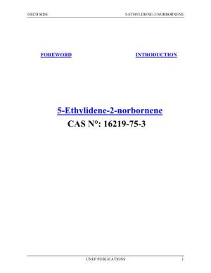 5-Ethylidene-2-Norbornene CAS N°: 16219-75-3