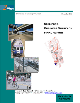 Stamford Business Outreach Final Report