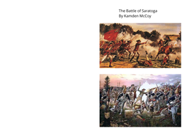The Battle of Sartoga